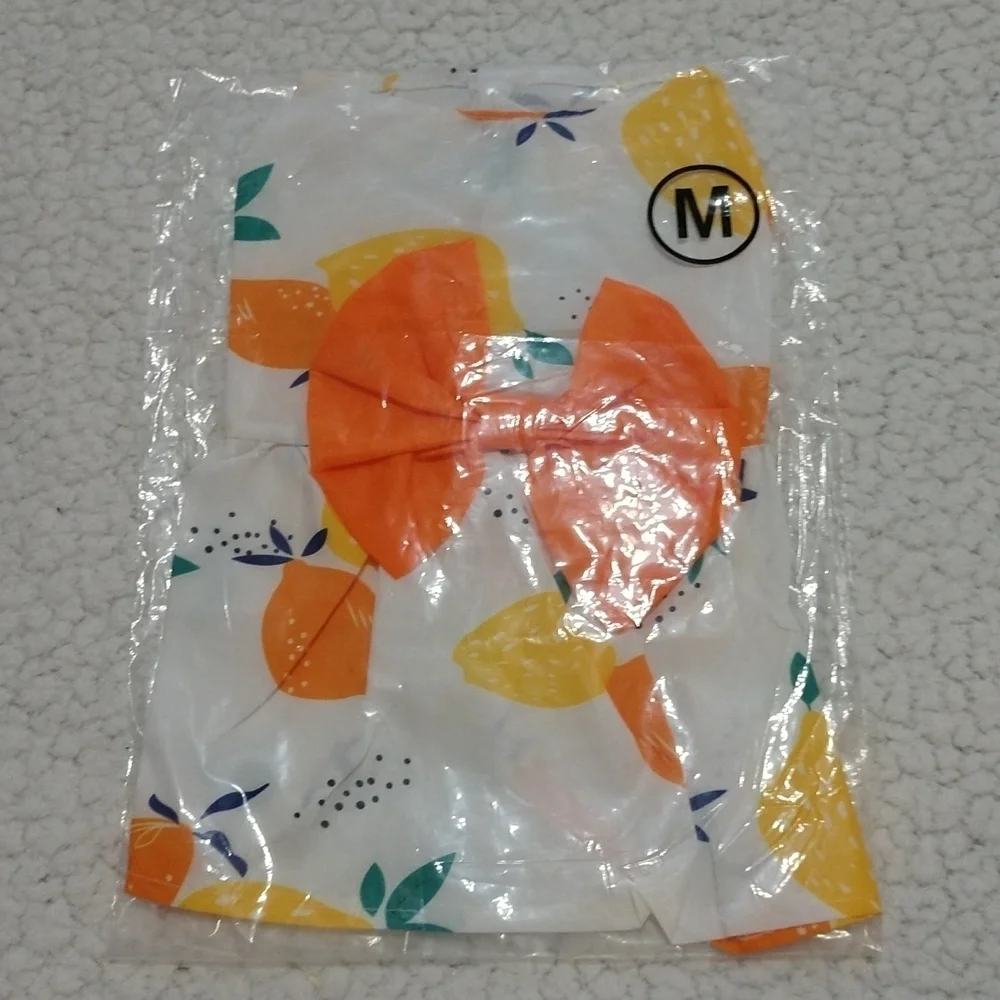 New in Package Small Dog Summer Dress With Bow Size M